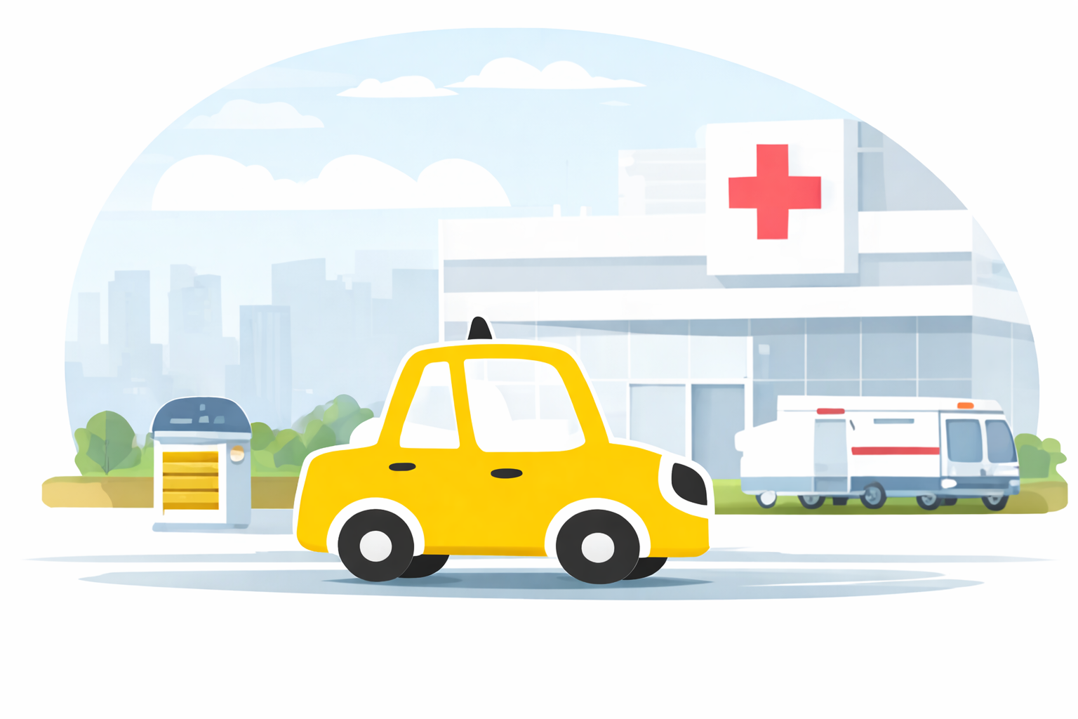 Taxi conventionné CPAM pour transport médical à Lyon